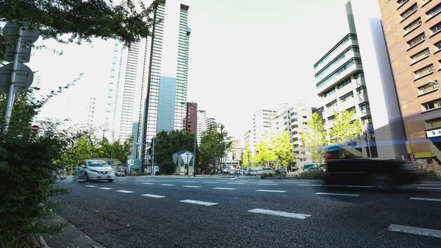 Timelapse from Japan, beautiful city views, Osaka and Kyoto