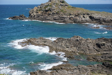 Steilküste St. Malo in der Bretagne