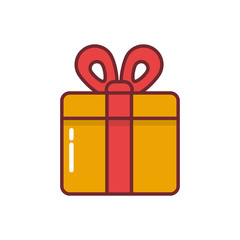 Isolated gift icon vector design