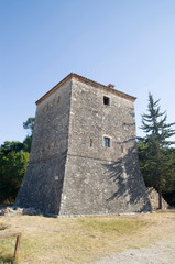 Fototapeta na wymiar Venetian tower in ancient city Butrint, Albania