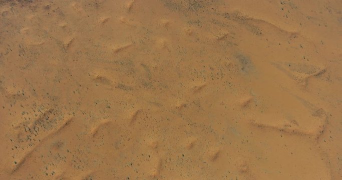 Aerial overhead Australian arid desert interior Northern Territory 