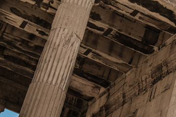 Akropol Partenon Pantenon Grecja Ateny