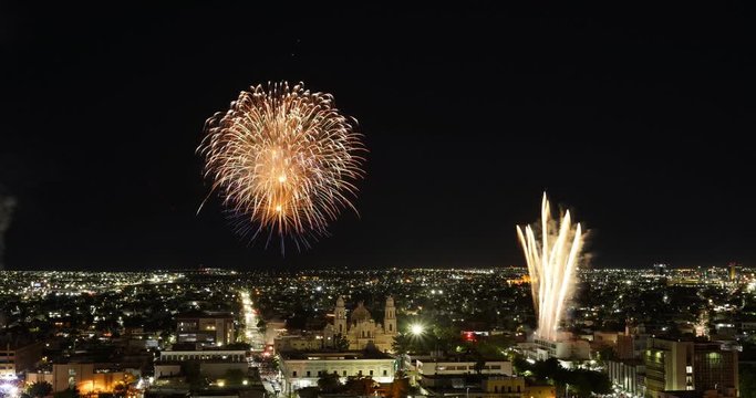 Hermosillo Independence Day Fireworks