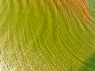 above lake