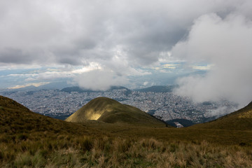 Clouds over Quito