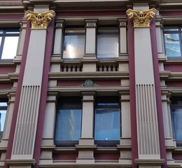 facade of the building