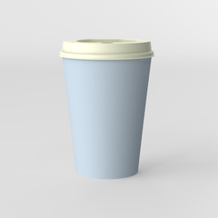 Fototapeta na wymiar Coffee cup 3d illustration