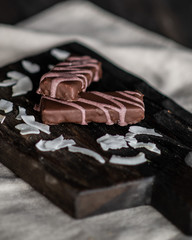 Health vegan chocolate