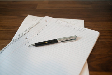 To Do list line paper