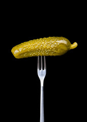 Single pickle on a fork
