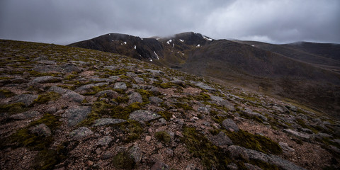 Obraz premium Beautiful scenic landscape of Scotland nature.