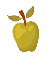 Isolated apple fruit vector design