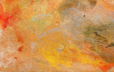 Paint Stained Wooden Surface