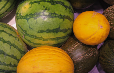 melons fruit food