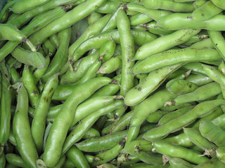 green beans background