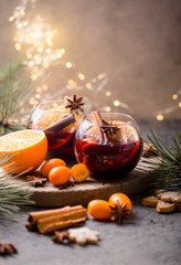  Christmas mulled wine delicious holiday like parties with orange cinnamon star anise spices....