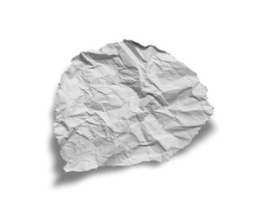 old torn paper isolated on white background, this has clipping path.