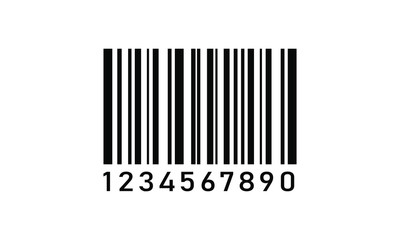 barcode icon vector