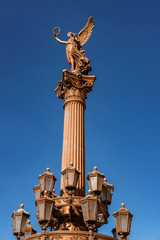 statue of christopher columbus in barcelona spain