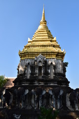 Fototapeta premium The view of Chiang Mai in Thailand