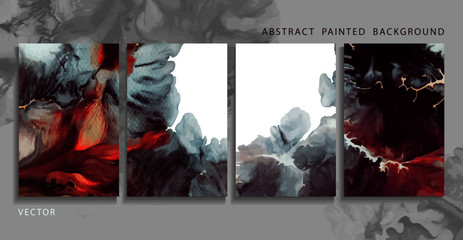 Trend vector.Used design presentations, print,flyer,business cards,invitations, calendars, sites, packaging.  Liquid marble. 