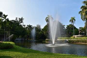 The view of Chiang Mai in Thailand