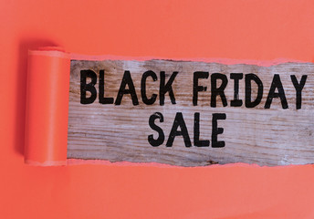 Word writing text Black Friday Sale. Business photo showcasing Shopping Day Start of the Christmas...