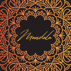 Mandala Geometric Pattern, Template Background, Abstract Images