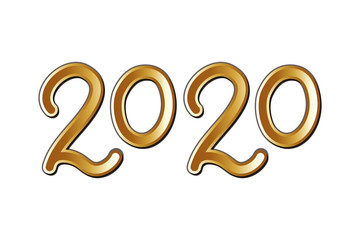 Happy new year vector design