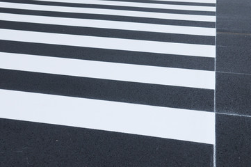 交差点の横断歩道