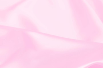 Obraz premium Plastic pink satin fabric texture soft blur background