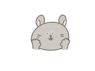 灰色のハムスター