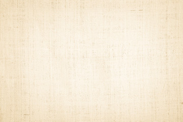 Fototapeta na wymiar Hessian or sackcloth fabric texture background. Wallpaper of artistic wale linen canvas decoration.