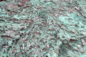 closeup colorful igneous rock background