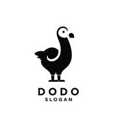 dodo bird logo icon design vector illustration © Alpha Vector
