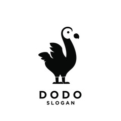 dodo bird logo icon design vector illustration © Alpha Vector