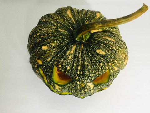 pumpkin on white background