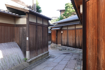 石塀小路　京都らしい町並み