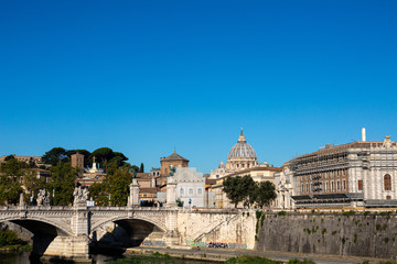 Fototapeta premium View to Saint Peter basilica