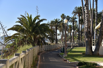 Fototapeta na wymiar Palisades Park in Santa Monica