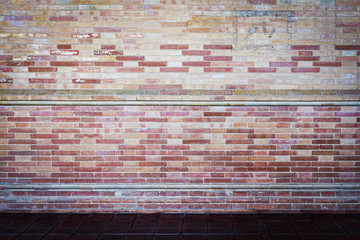 Old red brick wall textures and backgrounds