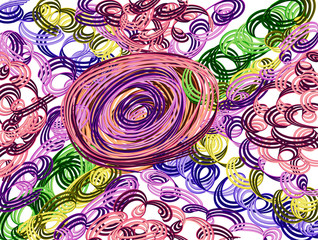 very soft and sweet pastel color abstract background