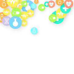 Pharmacy Background. Clinic Backdrop.