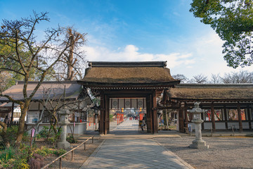 京都 平野神社 中門