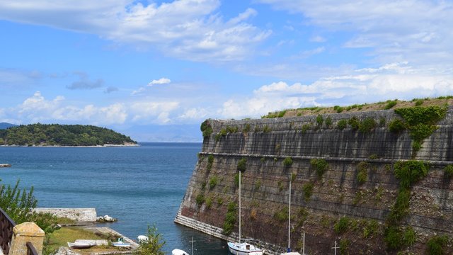 Fortress Wall in Greece