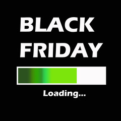 set of three banners black friday loading