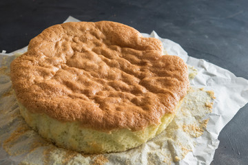 Genoese cake is an Italian sponge cake