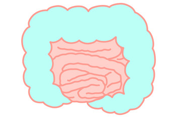 腸（パステル）