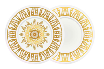 relaxing decorative symbol. vector illustration. abstract fashion circle