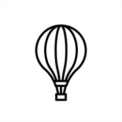 Balloon icon in trendy flat style isolated on background. Balloon icon page symbol for your web site design Balloon icon logo, app, UI. Balloon icon Vector illustration, EPS10.